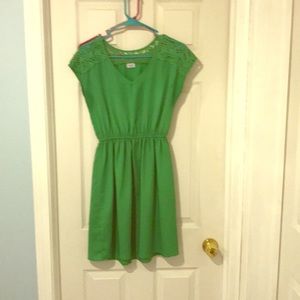Kelly Green Charming Charlie’s dress